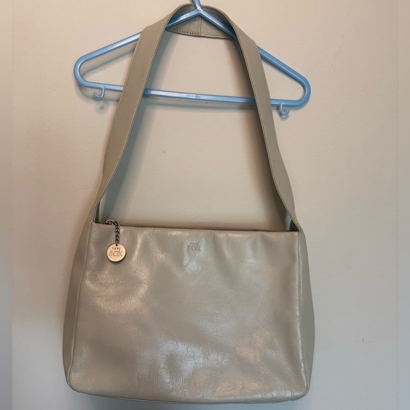 The Sak Light Gray Shoulder Bag Vintage - Picture 1 of 10